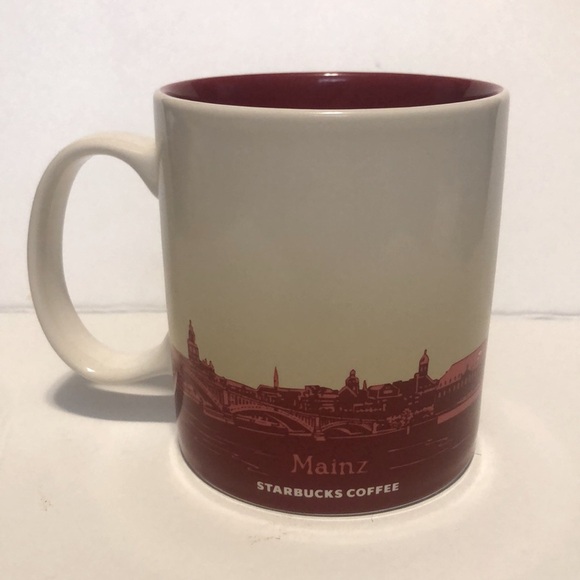 Starbucks Mainz Global City Icon Series Coffee Mug - Tan & Brown 2014 - Picture 2 of 4